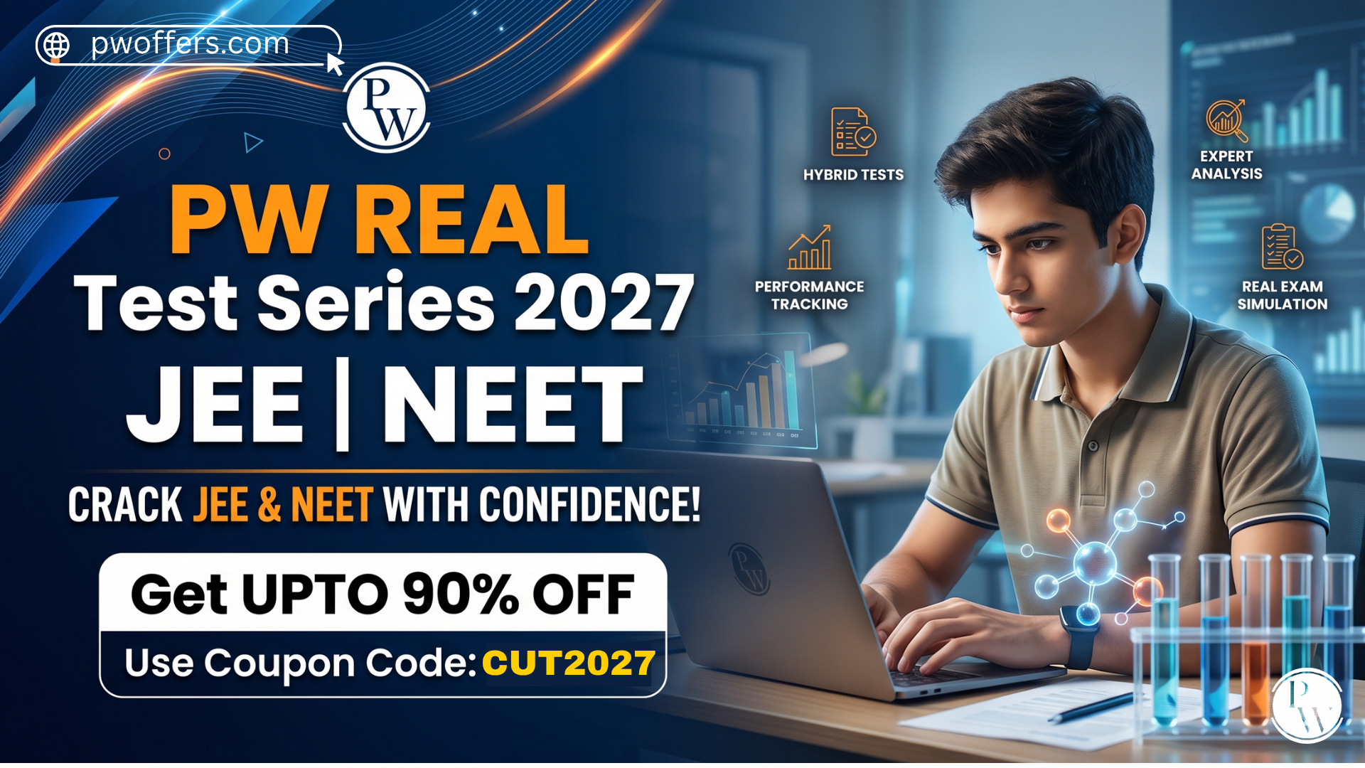PW Real Test Series 2027 Coupon Code